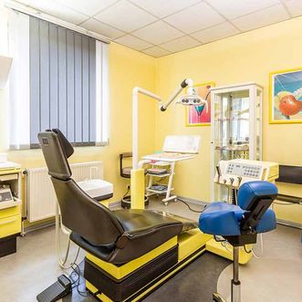 Ein Behandlungsraum - ein Bild aus der Zahnarztpraxis Dr. Thomas Dietrich 